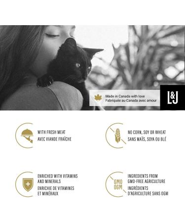 Dry Cat Food - Salmon Recipe - No Corn or Soy - Protein Rich - Kitten Food - Adult Cat Food by Lily & Jax - Salmon 6.4 kg (4 x 1.6 kg) Salmon 1.6 kg (Pack of 4) - Buy Online on GoSupps.com