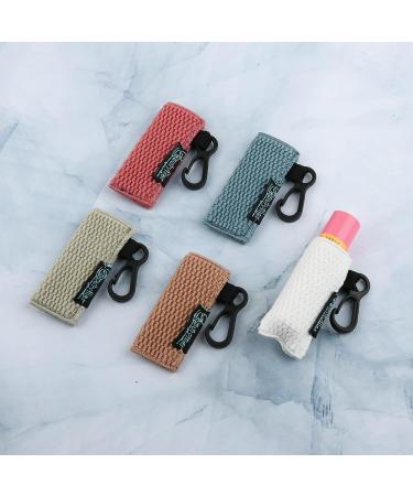 Beautyflier Chapstick Holder Bulk Pack - Lip Balm Sleeve Pouch for Burts Bees & Lip Gloss Tubes - Compatible with Olbas Inhaler - Leather in Multiple Colors - Buy Online on GoSupps.com
