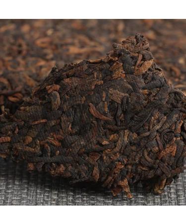 HQZM Yunnan Laobangzhang Ancient Rhythm 357g Aged Fragrance Puer Ripe Tea Cake From Ancient Trees - Buy Online on GoSupps.com