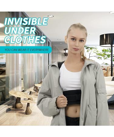 Huninpr Posture Corrector for Women and Men - Adjustable Upper Back Brace for Pain Relief - Breathable Back Support Straightener for Lumbar, Neck, Shoulder, Clavicle - Size Medium - Buy Online on GoSupps.com