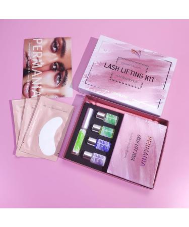 PERMANIA Lash Lift Kit - Professional Eyelash Perm & Brow Lamination for Beginners | Lasts Up to 6 Weeks | Salon-Grade Results - Buy Online on GoSupps.com