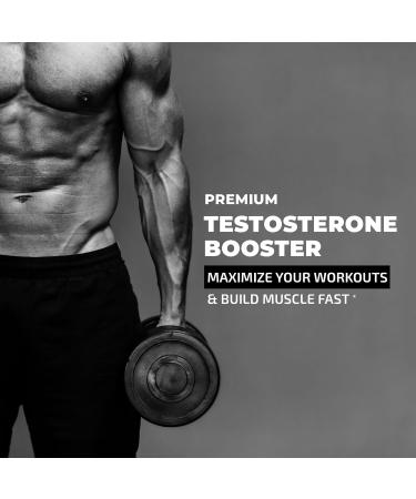 Testosterone Supplement for Men | Maximum Muscle Growth Stamina & Performance Booster | Test Boost Max Gummies | 60ct Male Enhancement & Health Aid - Buy Online on GoSupps.com