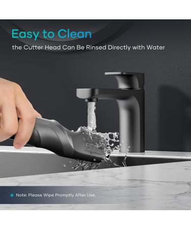 Kensen Body Hair Trimmer for Men - Groin & Pubic Hair Groomer Wet/Dry Cordless with V-Shaped Head & 2 Comb Attachments - International Shipping Available - Buy Online on GoSupps.com
