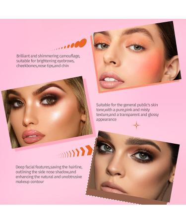Blush Contour Stick Glow Sticks Highly Pigmented Natural-Looking Long Lasting Lightweight Easy To Use Vegan & Cruelty-Free (3PC) - Buy Online on GoSupps.com