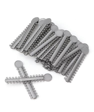 40 pieces of orthodontic ligature binder made of silicone for orthodontic elastomer league binders O-rings braces rubber bands for the dental clinic