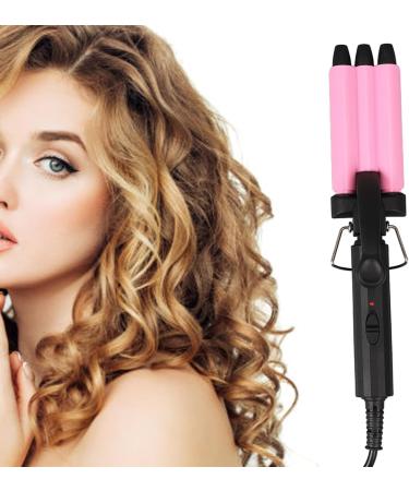 3 Barrel Hair Crimper Constant Temp 3 Barrel Curling Iron Wand for for Home - Buy Online on GoSupps.com
