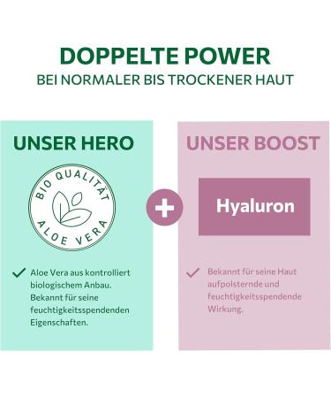  Alkmene alkmene Gentle Facial Cleansing Gel Aloe Vera with Hyaluronic Acid 200ml - Vegan Face Wash for Normal & Dry Skin - Facial Cleansing Gel - 6 Pack - Buy Online on GoSupps.com