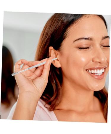 NOLITOY Spiral Ear Spoon - Stainless Steel Ear Wax Remover & Cleaner Kit | Portable Earwax Tool for Household Use | Efficient Ear Pick 13x0.5CM - Buy Online on GoSupps.com