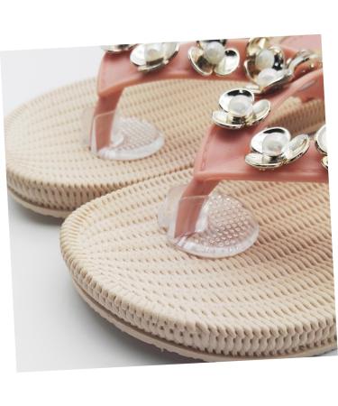 Buy Healvian 15 Pairs Clip Pad Flip Toe Protectors - Cushioned Forefoot Pads for Sandals | Orthotic Gel Silicone Insoles - Comfort & Protection for Women - Buy Online on GoSupps.com