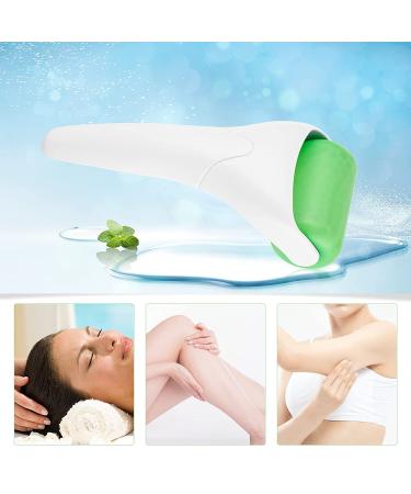 BFAHE Ice Roller for Face & Eye Puffiness Relief - Cold Gel Roller Massager for Pain Relief, Tightening Skin and Reducing Wrinkles, Dark Circles - Green - Buy Online on GoSupps.com
