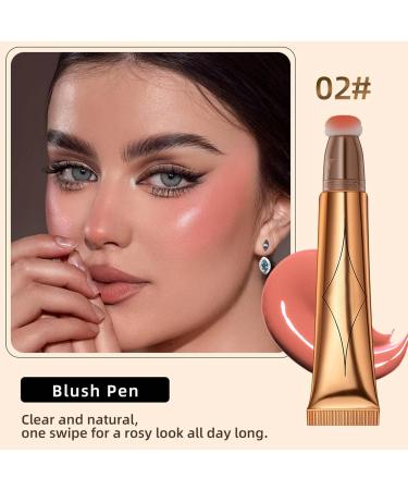 Contouring Makeup Liquid Blush Liquid Blush Cream Highlighter Contouring Highlighter Pen Contouring Cream Stick Cheek Cream Contour Bronzer Stick Highlighter Blush Stick - Buy Online on GoSupps.com