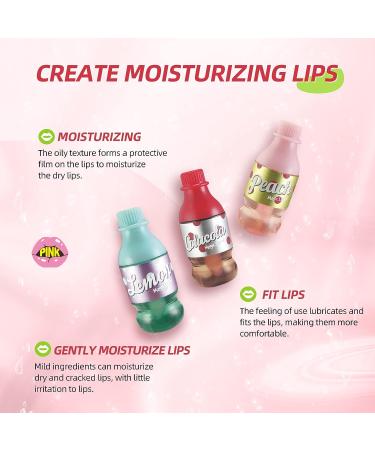 GuSHiYutA 6 Piece Lip Gloss Set - Glittery Fruity Flavors, Non Toxic, Long Lasting & Moisturizing | Perfect Party Gift for Girls, Ladies, and Women - Buy Online on GoSupps.com