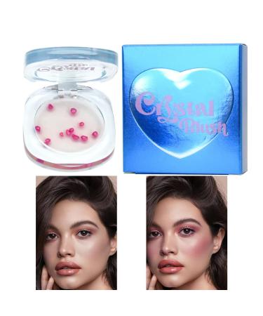Qzdtue Cream blush makeup transparent lip balm cream blush ink multifunctional warm changing blush long lasting lip balm ink makeup for cheeks lip balm blush ink multiuse