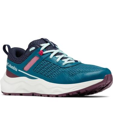 Columbia Women's Plateau Hiking Shoe 9 - Deep Water/Icy Morn | Durable & Stylish Footwear - Buy Online on GoSupps.com