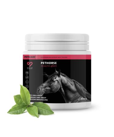 Peticare Relax-Mix powder for horses |Soothing supplementary feed means |Natural ingredients with valerian & Ashwagandha |Stress reduction & relaxation |Pethorse Health 4601 200 g