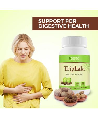 Bhumija Lifesciences Triphala Capsules 60's - (Pack of Five) - Buy Online on GoSupps.com