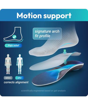 VALSOLE Sports Insoles for Running - Arch Support Inserts for Men & Women | 3D Printed Comfort & Injury Prevention - Buy Online on GoSupps.com
