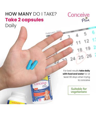 Conceive Plus Men's Fertility Support - Male Fertility Supplement 60 Capsules - Buy Online on GoSupps.com