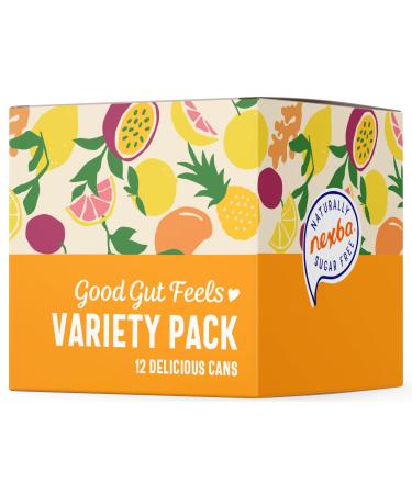 Nexba Good Gut Feels Discovery Pack 330 ml Sleek Cans (Pack of 12)