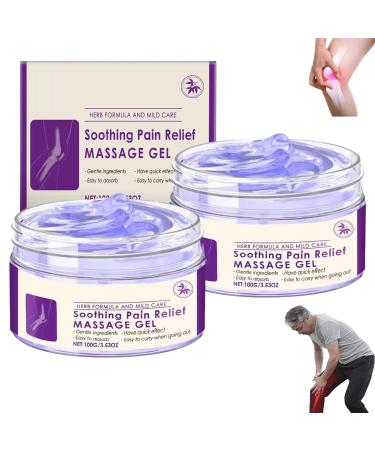 Kresin Joint Gel pour apaiser les genoux les lombaires le cou les mains et les pieds 100 g (2pcs)