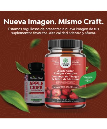 Vinagre de Sidra de Manzana - Suplemento Digestivo y Reductor de Tama o | Para limpieza natural de Hombres y Mujeres - Buy Online on GoSupps.com