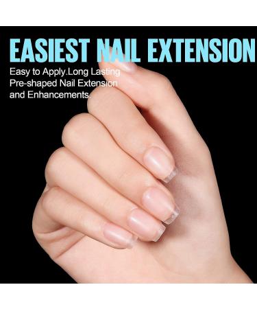 TOMICCA Extra Short Coffin Nail Tips - 450Pcs Soft Gel Tips for Nail Extension | Matte Finish Fake Nails in 15 Sizes with Storage Box - Buy Online on GoSupps.com