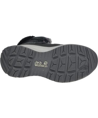 Jack Wolfskin Unisex-Child Polar Wolf Texapore High K Hiking Boot - Big Kid (8-12 Years) - Size 5 - Pebble Grey/Off-white - Buy Online on GoSupps.com