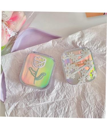 Gleavi 10 pc Colored Contact Lenses Set | Travel Accessories | Interchangeable Holder Eye Case Address Book Mirror & Sensitive Bracket - Professional Contacts Case - Buy Online on GoSupps.com