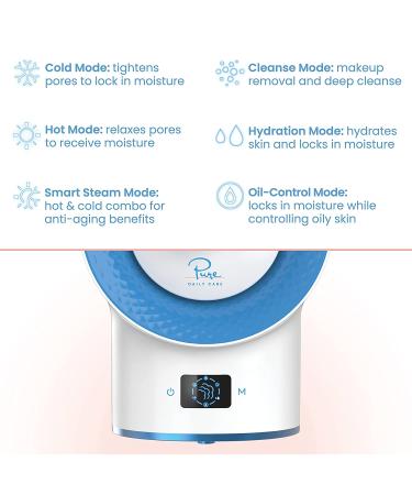 NanoSteamer Clinical - 10-in-1 Smart Ionic Facial Steamer with Extraction Set - Buy Online on GoSupps.com