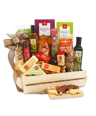 California Delicious Ultimate Meat and Cheese Gift Crate - Buy Online on GoSupps.com