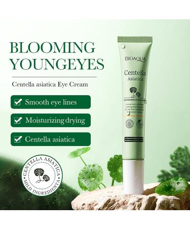 Buy BIOAQUA Centella Asiatica Eye Cream - Nourish Repair Soothing Oil Control Anti-Acne | 20g/0.7oz - International Shipping Available - Buy Online on GoSupps.com