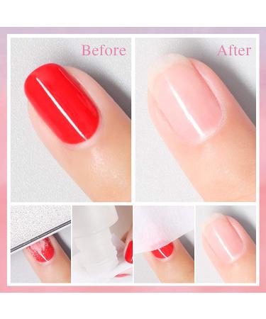 Saviland Non-Acetone Nail Gel Polish Remover - Professional 17oz Liquid for Soak-Off Gel, Glue, Glitter & Acrylic - Buy Online on GoSupps.com