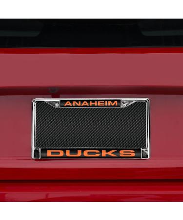 Anaheim Ducks NHL Chrome Laser License Frame - Car/Truck/SUV Accessory - Buy Online on GoSupps.com