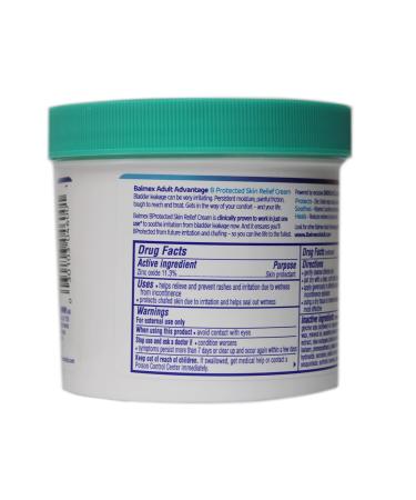 Balmex Adult Care Rash Cream - 11.3% Zinc Oxide - 12 Oz | Soothing Skin Protection for Adults - Buy Internationally - Buy Online on GoSupps.com