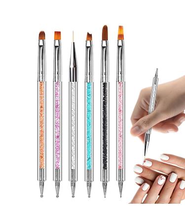 Brush Brushes Nail Tool Double-Ended Set Art Liner | Brushes For Polish Pens Paint Manicure Beauty Tools Nail Accessories