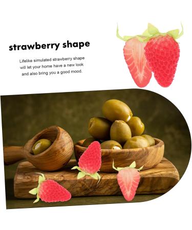 Alipis 20 Pcs Simulated Strawberry Model Home Decor Fruit Lifelike Strawberry Model Strawberry Decor Artificial Strawberry Model Artificial Strawberry Ornament Household Avocado Pvc As Shownx2pcs 3.80X2.50X1.50CMx2pcs - Buy Online on GoSupps.com
