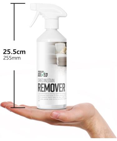 Problem Solved Dried Food Drink Urine Daces Vomit Blood and Pet Fabric Stain Remover with Powerful Cleaning Action 500ml Clear - Buy Online on GoSupps.com