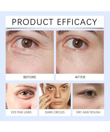  Hengxuan Lutein Anti-Wrinkle Essential Oil Lutein Eye Serum Oil Lutein VC Panthenol Eye Care Essence Reduces Fine Lines & Puffiness 20ml (1) - Buy Online on GoSupps.com
