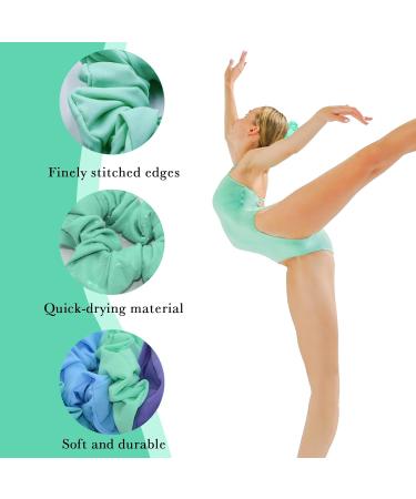 Minasuki Colorful Waterproof Swim Scrunchies -13 Colors Stylish Hair Scrunchies for Women Elastic Soft Ponytail Holder Hair Ties Hair Accessories Gift for Birthday Swimming Pool Beach and Party! - Buy Online on GoSupps.com