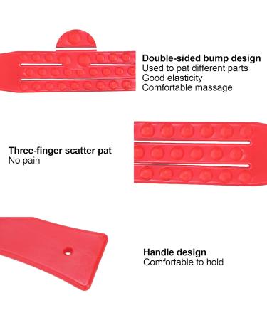 OKAT Massage Stick - Body Massage Hammer for Deep Tissue Relief | Red Massaging Stick for Relaxation & Pain Relief - Buy Online on GoSupps.com