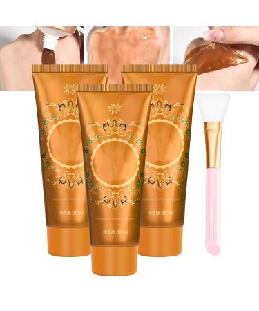 Onlimerr Herbal Spots Peel-Off Facial Mask Onlimerr Facial Mask Peel Off with Ginseng and Caffeine for Dark Spots Onlimerr Spot Peel off Mask No-Clean Tear-Off Face Mask (3pc)