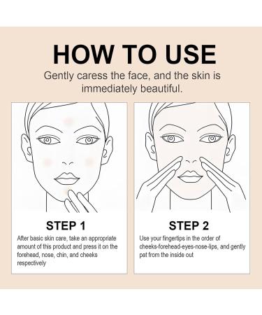 Hydrating CC Cream Foundation with Centella Asiatica Multi-Purpose Pre-makeup Primer Moisturizing Facial Concealer Sunscreen Full-Coverage CC Cream with SPF 25 (02) 1.58 Ounce (Pack of 1) 02 - Buy Online on GoSupps.com