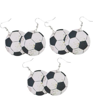 9 Pairs football earrings teen girls gifts basketball gift couples gift Leather Sports Earrings womens earrings fashion jewelry for women fashion earrings for women ear jewelries - Buy Online on GoSupps.com