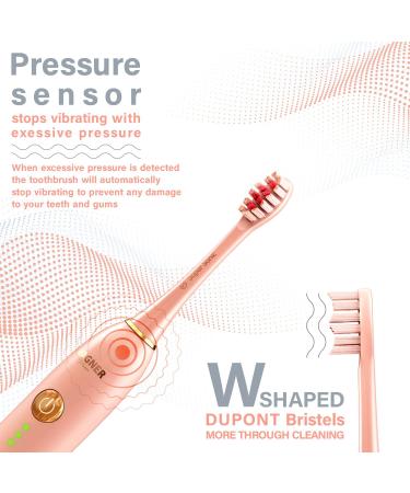 Wagner Stern WHITEN Edition Electric Toothbrush - 5 Brushing Modes, Pressure Sensor, 3 Intensity Levels - Orchid Pink - Buy Online on GoSupps.com