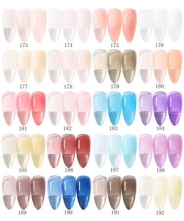 Douborq Gel Nail Polish - 20 Vibrant Colors for Salon & At-Home Use | Crystal Clear & Summer Shades - Buy Online on GoSupps.com