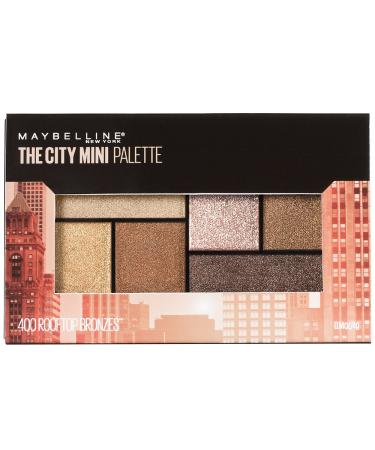 Maybelline New York Makeup The City Mini Eyeshadow Palette, Rooftop Bronzes Neutral Eyeshadow, 0.14 oz Rooftop Bronzes 0.14 Ounce (Pack of 1)