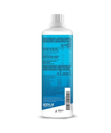 BODYLAB24 Vital Drink Concentrate - Sugar-Free Apple Mint Sports Beverage with Vitamins & L-Carnitine - 1000ml - Buy Online on GoSupps.com
