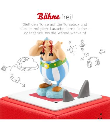 Buy Tonies Asterix The Golden Sickle Audio Figure for Toniebox | 37 Min Playtime | Ideal for Kids 5+ | International Shipping Available - Buy Online on GoSupps.com