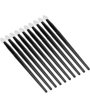 10pcs Silicone Eyeshadow Brush Kit Portable Silicone Eye Makeup Applicator for Eyebrow Powder - Buy Online on GoSupps.com