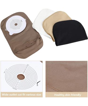 Stretchy Lightweight Colostomy Bag Covers - Set of 4 | Ostomy Protective Pouches - Buy Online on GoSupps.com